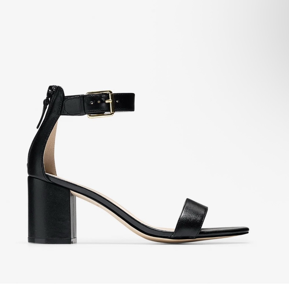 Cole Haan Black Clarette II Sandals 6.5